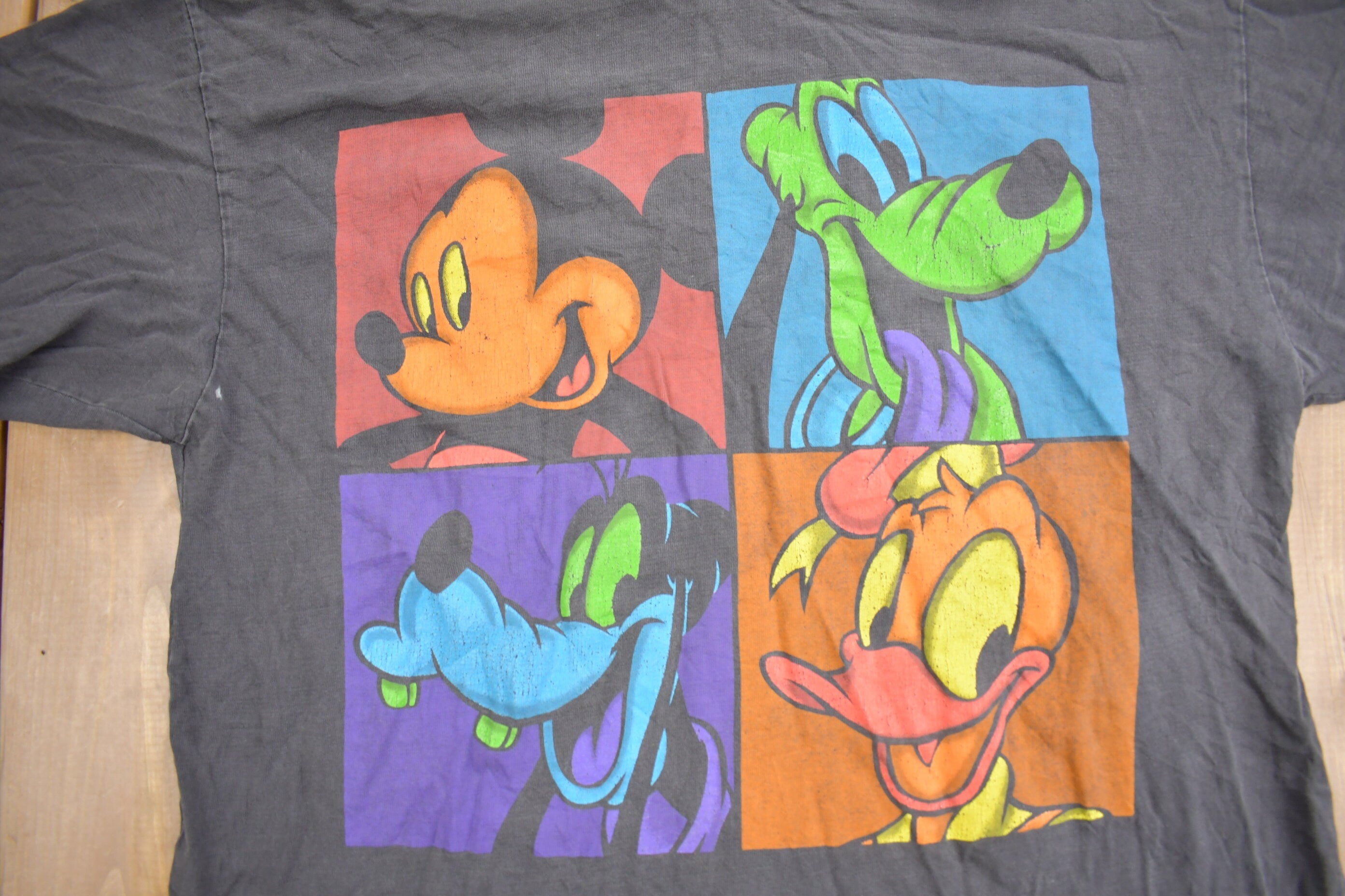 Vintage 1990s Mickey Unlimited Hooded T-Shirt