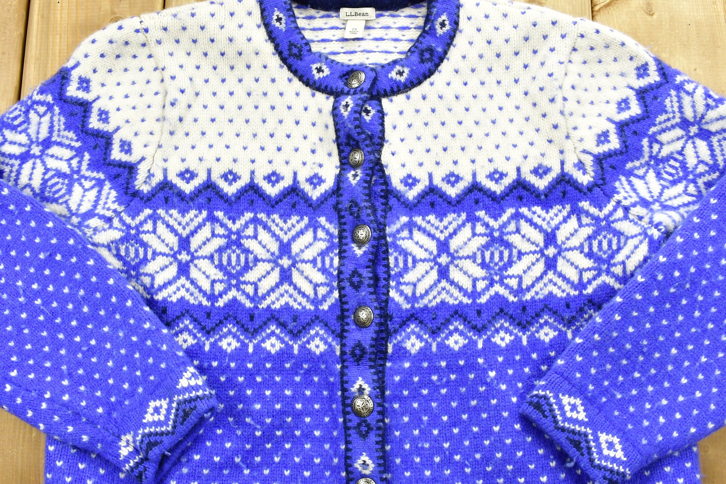Vintage LL Bean Knitted Sweater