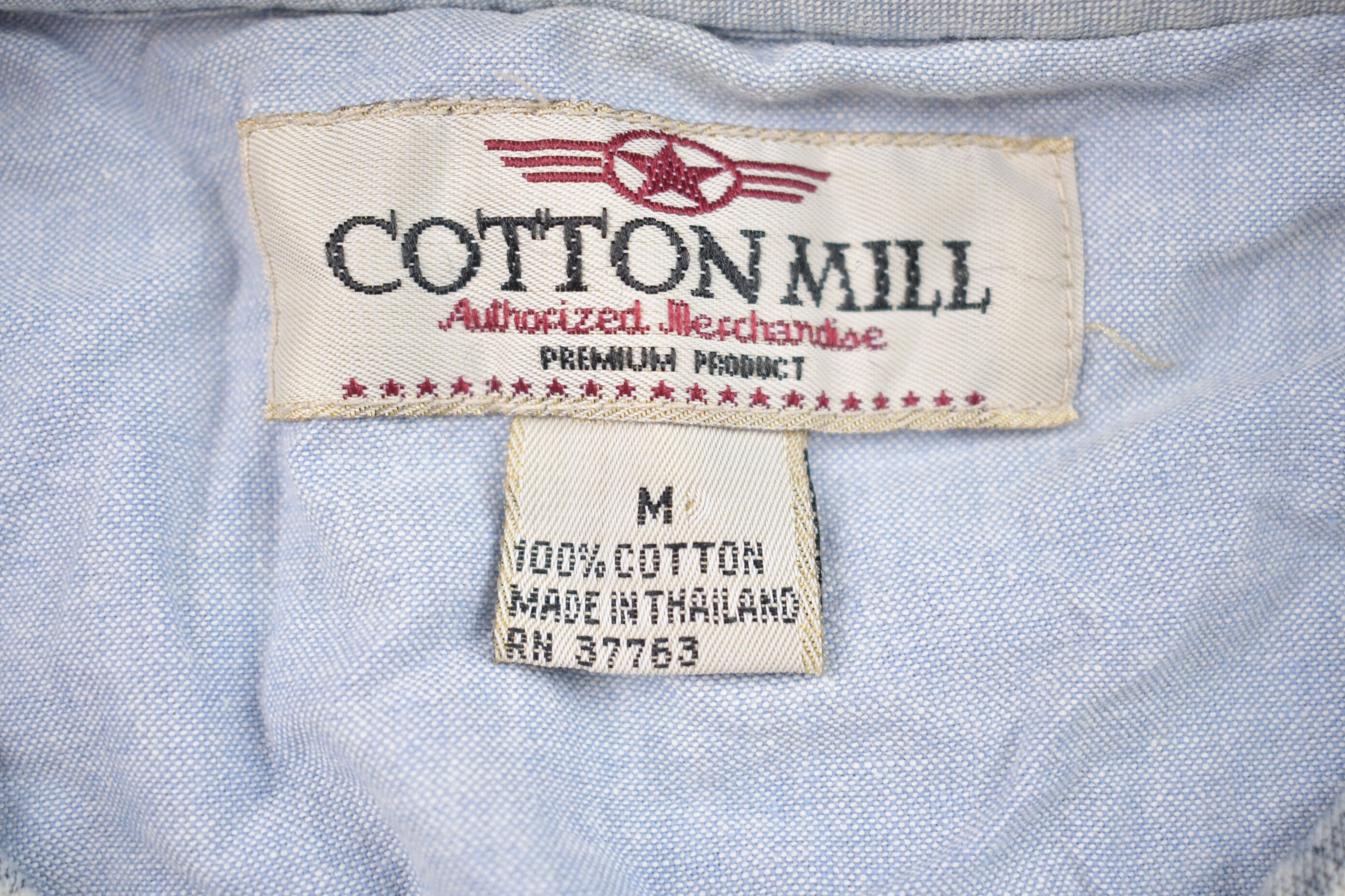 Vintage 1990s Cotton Mill Collared 1