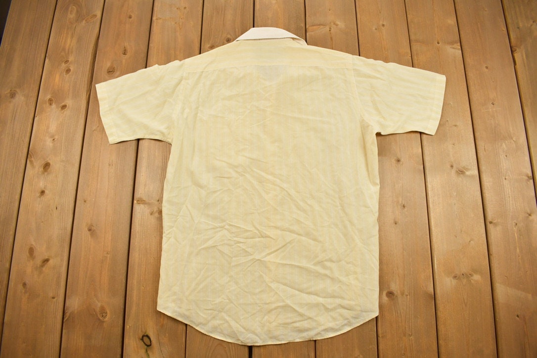 Vintage 1990s Hill & Archer Blank Button Up Shirt