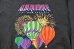 Vintage 1990s Albuquerque Hot Air Ballon Graphic Crewneck Sweatshirt Men's XL