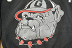 Vintage 1990s University of Georgia Bulldogs Distressed Crewneck Sweatshirt Men's Large