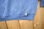 Vintage 1990s Russell Athletics Blank Blue Crewneck Sweatshirt