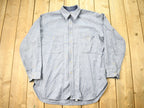 Vintage 1960s Pendleton Blank Button Up Shirt