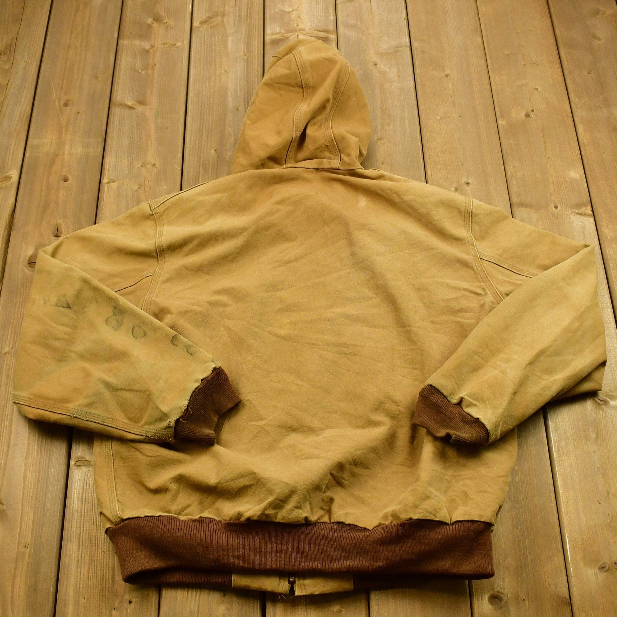 Vintage 1990's Carhartt Hooded Work Jacket