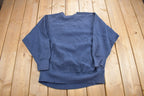 Vintage 1980s University Of Michigan Champion Reverse Weave Warmup Crewneck