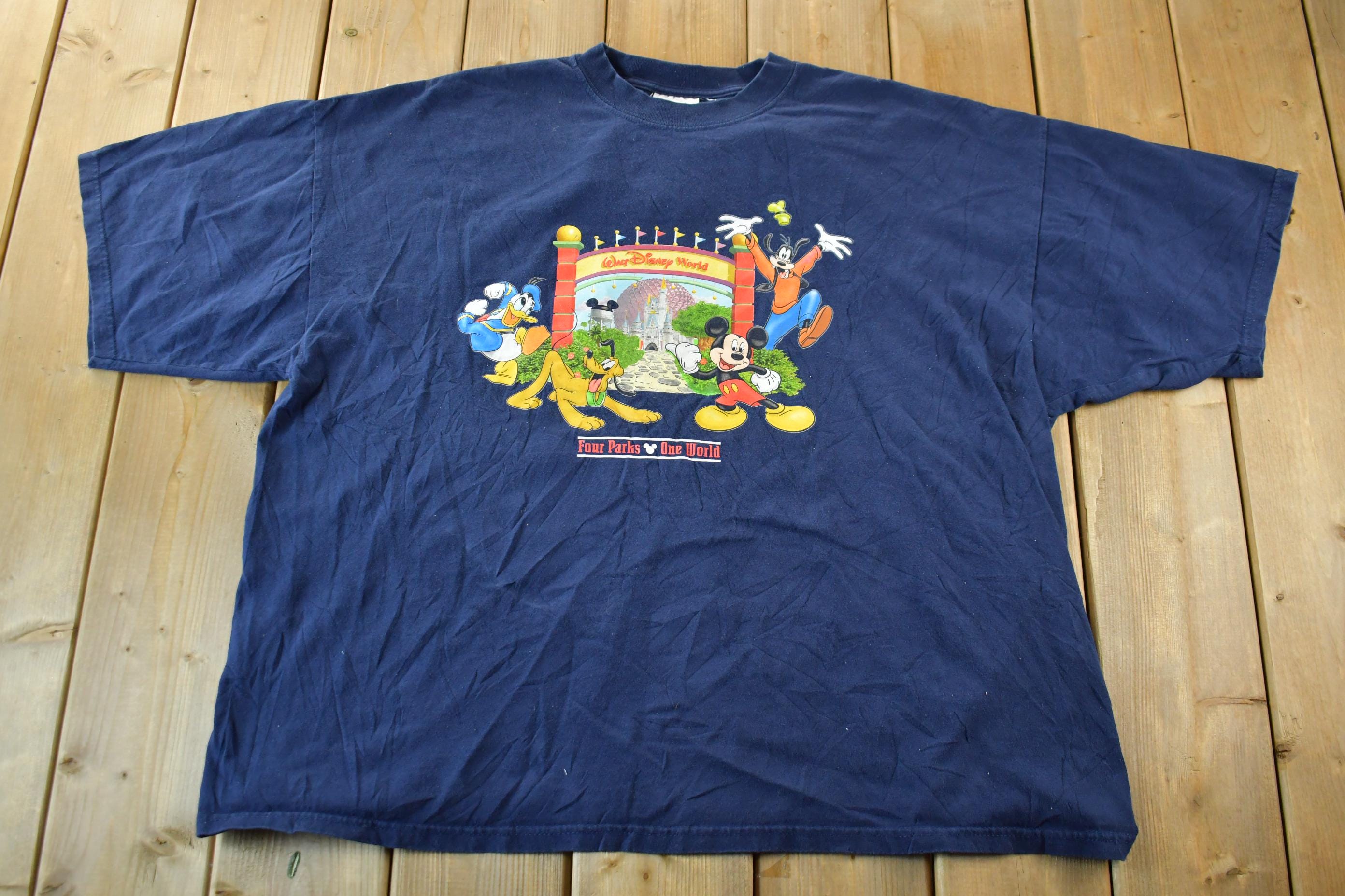 Vintage 1990s Walt Disney Disney Cartoon Promo T-Shirt