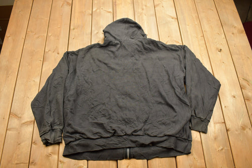 Vintage 1990s Coleman Outdoors Blank Zip Up Hoodie / 90s Crewneck / Made In Canada / Essential / Streetwear / Zip Up Hoodie / Blank Zip Up