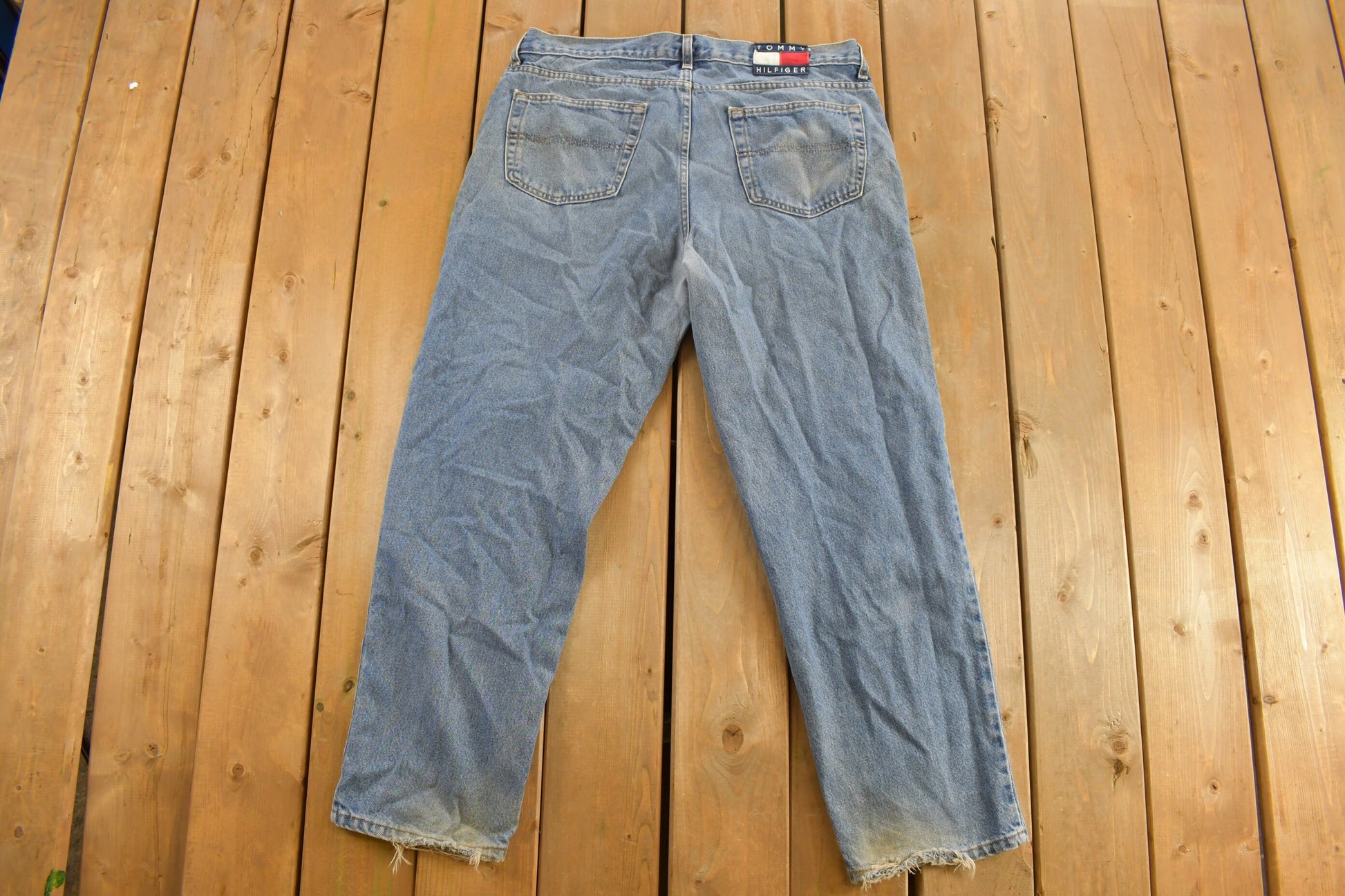 Vintage 1990s Tommy Hilfiger Denim Jeans Size 38 x 30