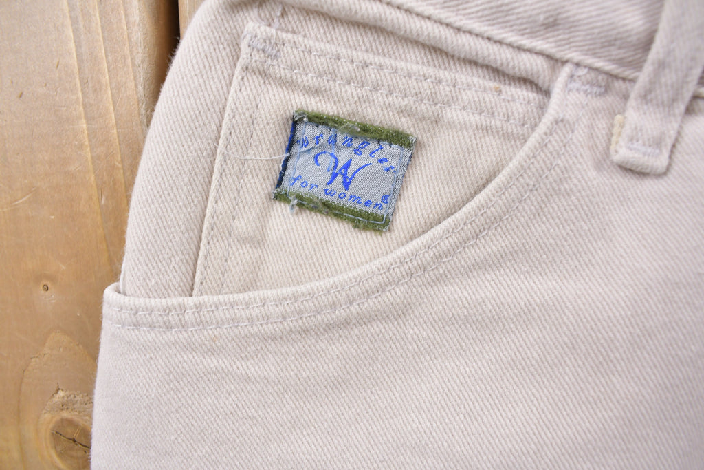 Vintage 1980's Wrangler Eggshell White Jeans 31 x 29