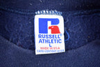 Vintage 1990s Russell Athletic American Flag Crewneck Sweatshirt