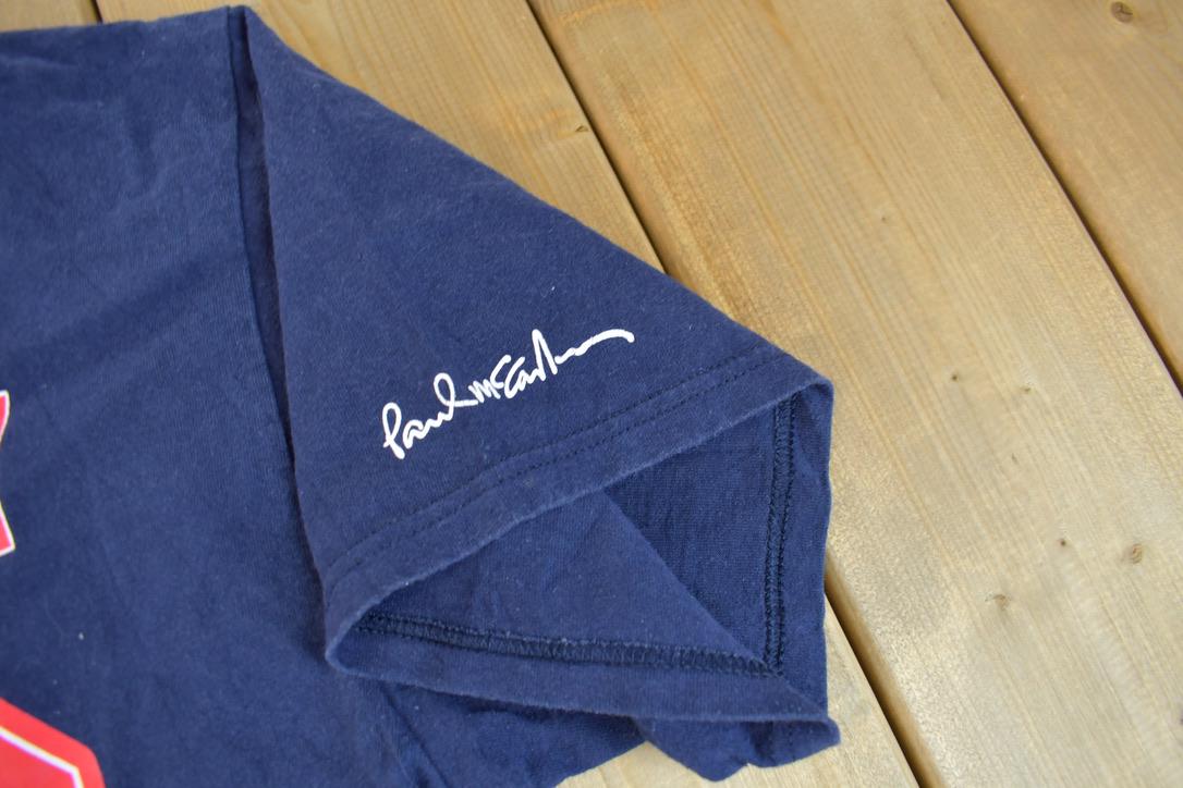 Vintage 2005 Paul McCartney US Concert Tour Band T-shirt