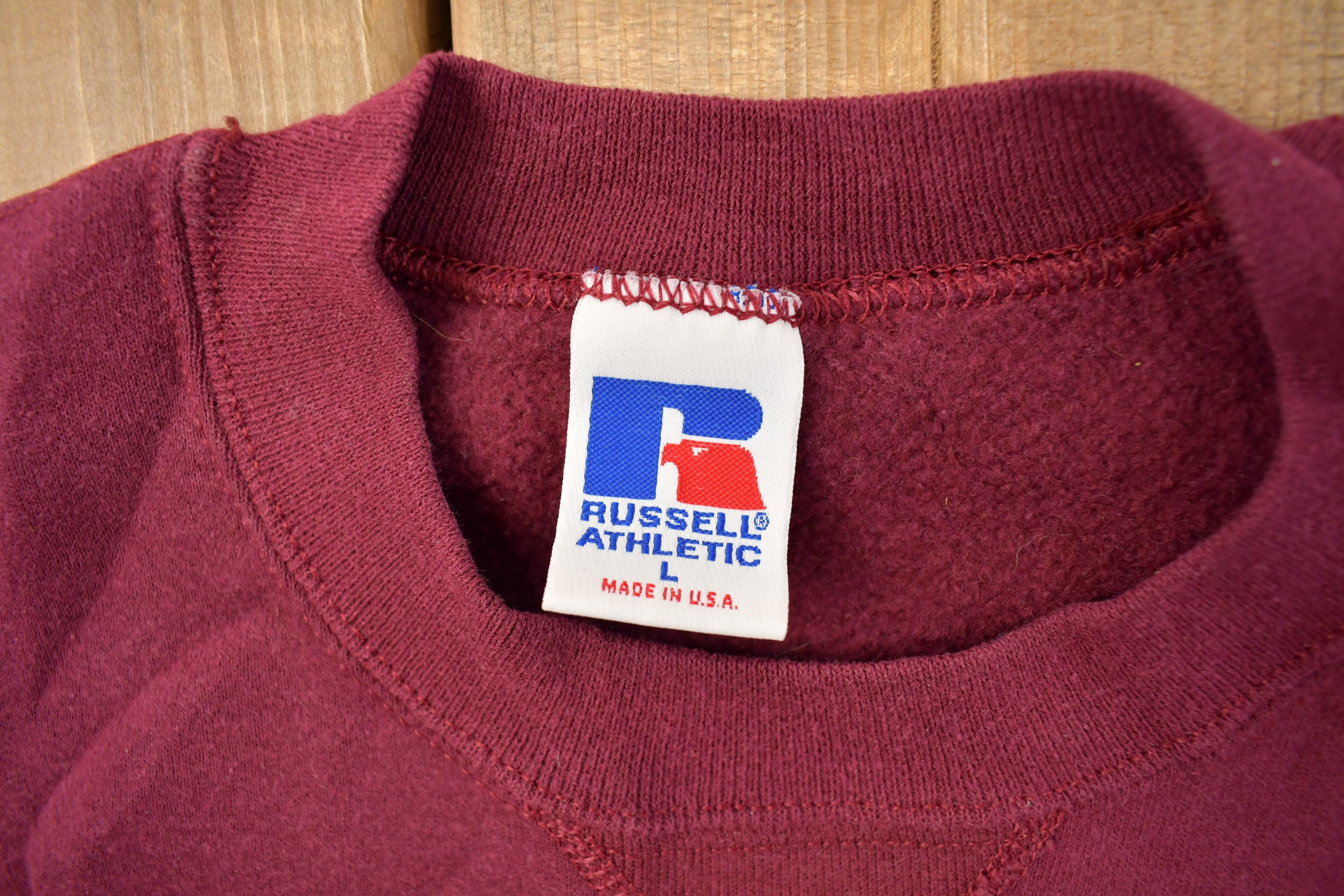 Vintage 1990s Schott Scientific Glass Russell Crewneck Sweatshirt