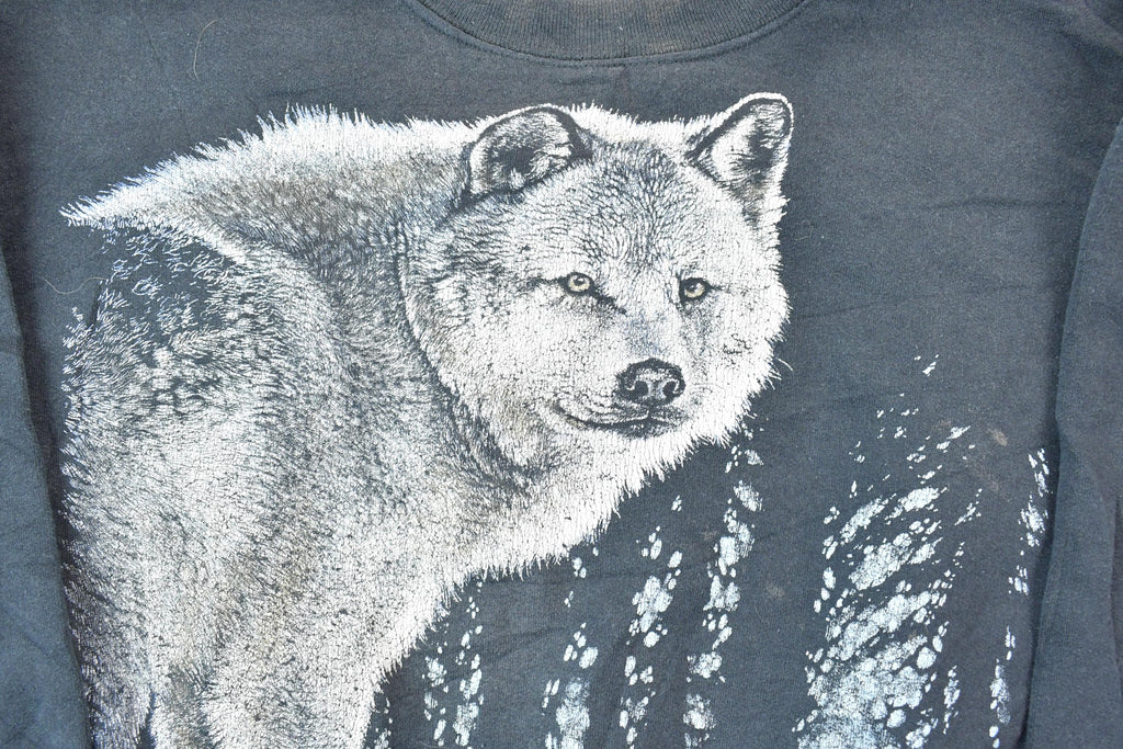 Vintage 1990s Winter Wolf Crewneck