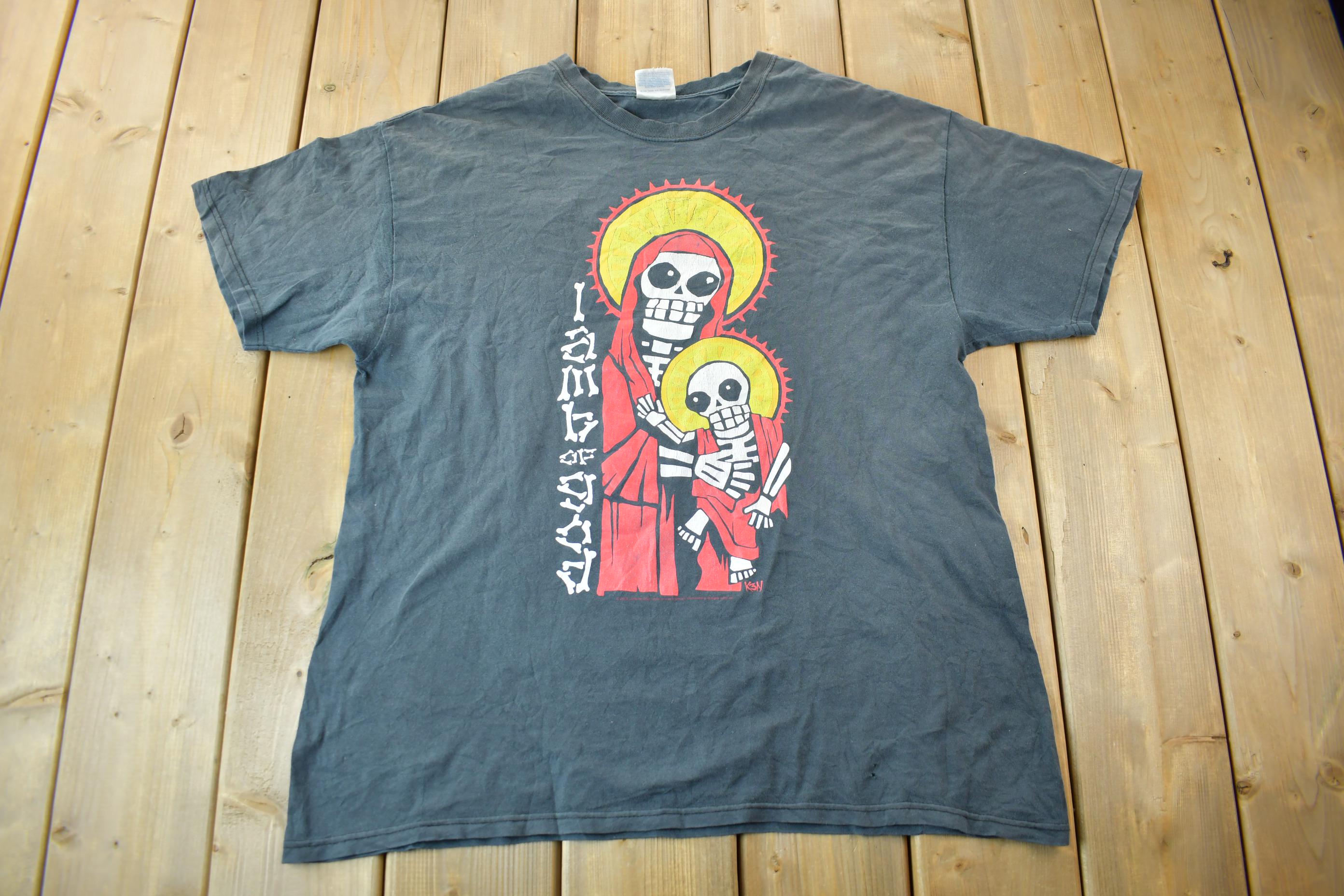 Vintage 2005 Lamb Of God Corvera Deldios Rock Band Tee