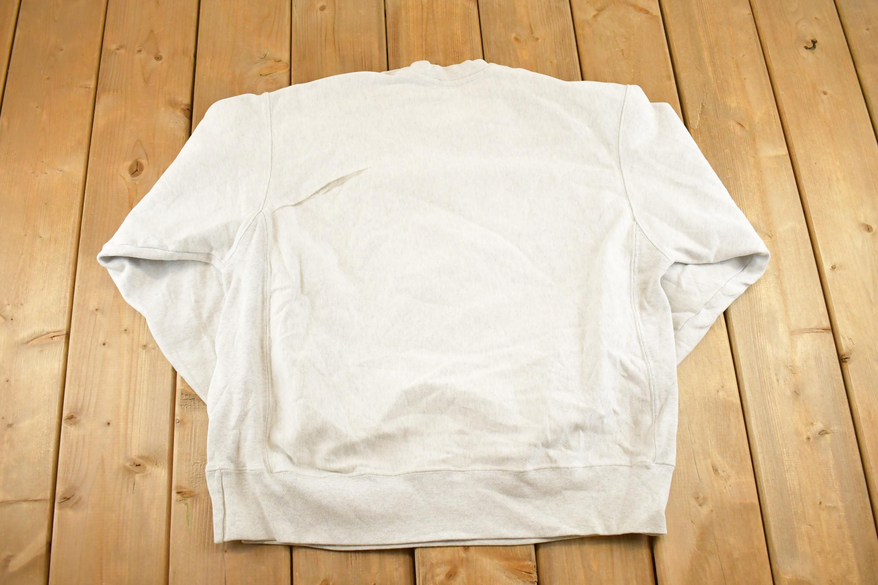 Vintage Y2K Washington And Lee Champion Reverse Weave Sweatshirt Men's L / 2000s Heavyweight Sweater / 2000s Cross Grain