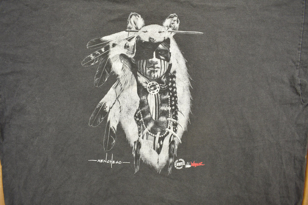 Vintage 1990s Native Montana Souvenir T Shirt