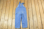 Vintage 1990s Pooh Bear Youth Denim Coveralls Size 8