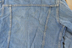 Vintage 1990s Ely Cattleman Denim Jean Trucker Jacket Women's Small