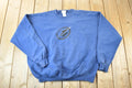 Vintage 1990s Speedo Rubber Patch Souvenir Crewneck Sweatshirt Made In USA