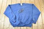 Vintage 1990s Speedo Rubber Patch Souvenir Crewneck Sweatshirt Made In USA