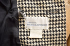 Vintage 1980s Marks & Spencer Women's Houndstooth Blazer /
