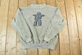Vintage 1990s Norman wells Rock Guy Souvenir Crewneck Sweatshirt