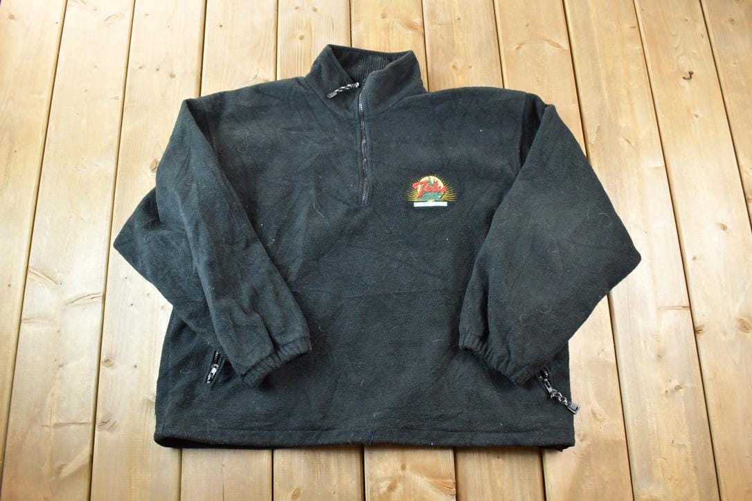 Vintage 1990s Tetu Rivers End Fleece Sweater