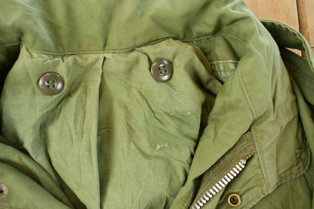 Vintage 1970s M-65 Military Field Coat Men's Large