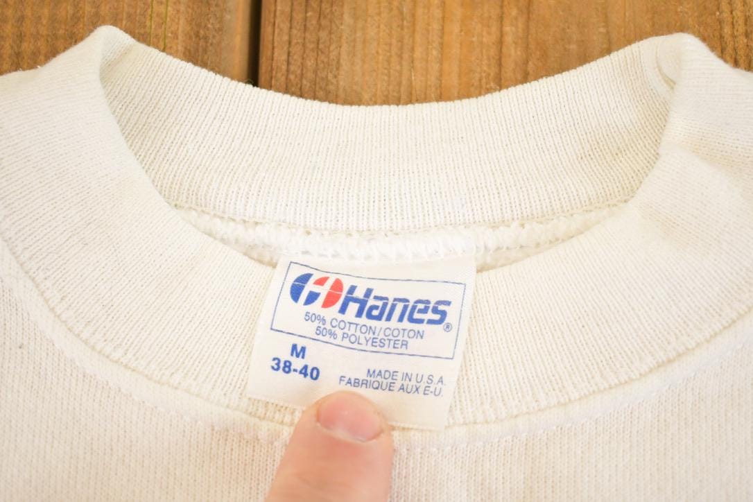 Vintage 1990s Alaska Wilderness Souvenir Crewneck Sweatshirt Men's S