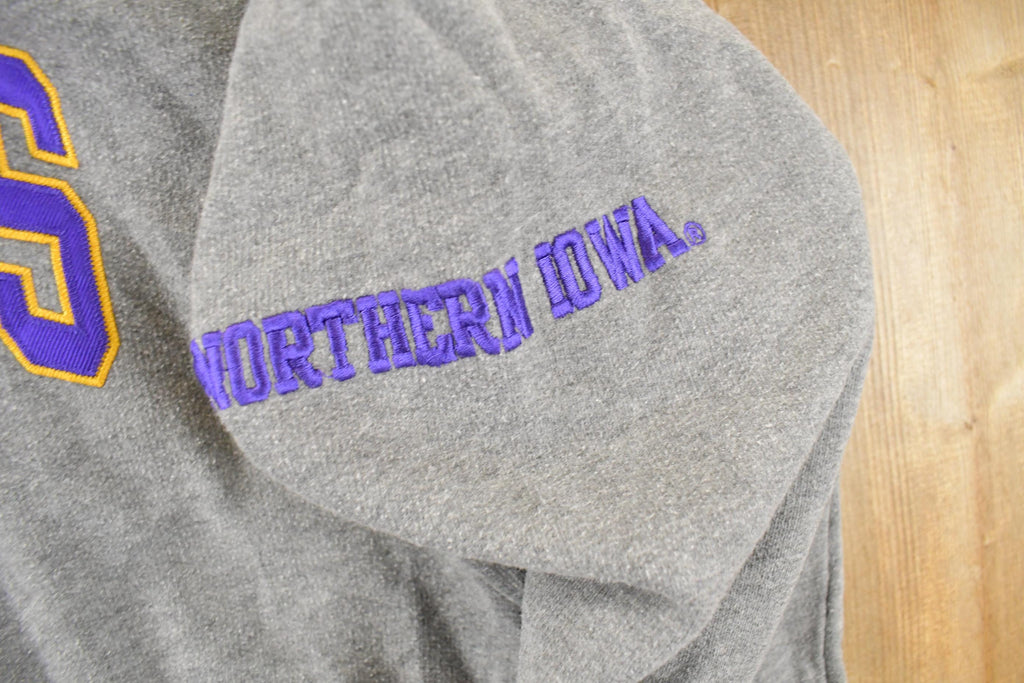 Vintage 1990s University of Northern Iowa Panthers Collegiate Hoodie Men's Medium