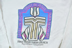 Vintage 1990s Trust In Jesus Norristown Pennsylvania Crewneck Sweatshirt