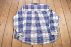 Vintage 1990s Futures Plaid Button Up Shirt