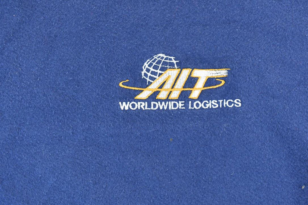 Vintage 1990s AIT Worldwide Logistics Souvenir Crew Neck Heavyweight Sweatshirt