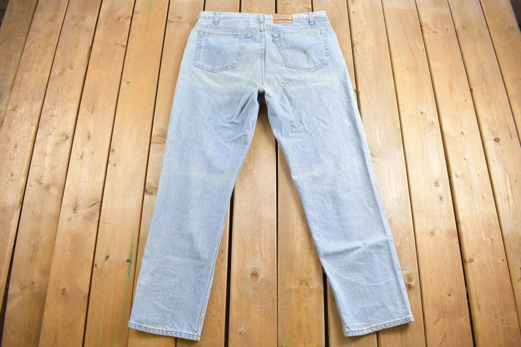 Vintage 1990s Levi's 540 Brown Tab Jeans Size 29 x 32