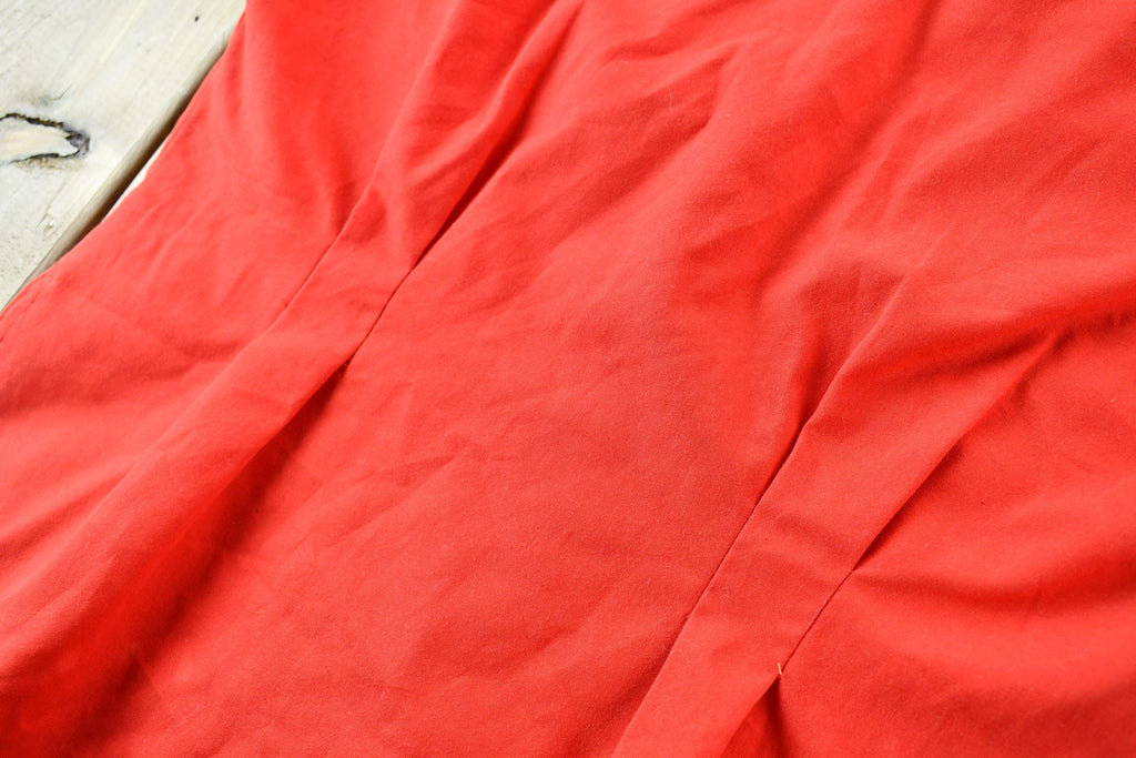 Vintage 1960s Neiman Marcus Women's Pleated Short Sleeve Blank Button Up Shirt
