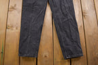 Vintage 1990s Levi's 550 Red Tab Black Denim Jeans Size 25 x 30 / Made in USA / 90s Denim / Streetwear Fashion / Vintage Levi's