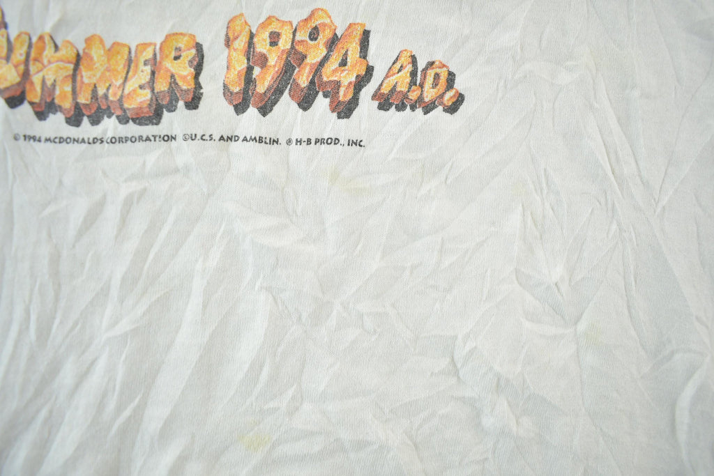 Vintage 1994 Flintstones McDonalds Graphic T-Shirt