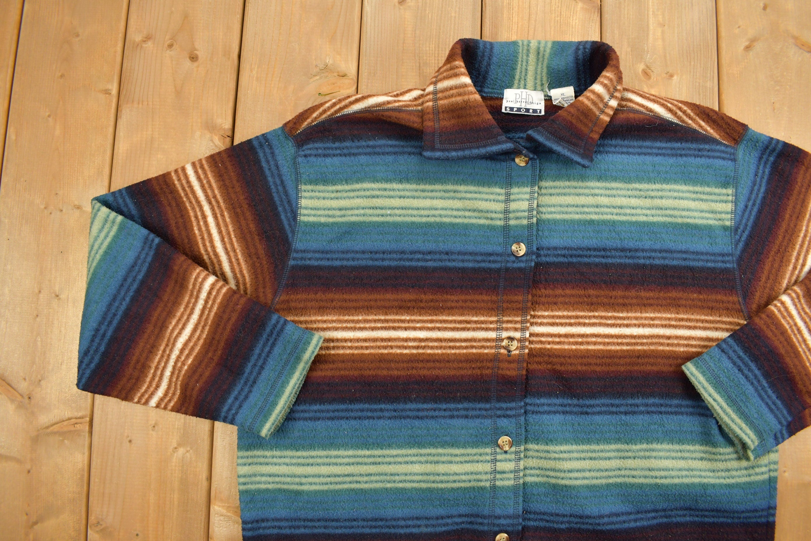 Vintage 1990s Paul Harris Design Button Up Shirt