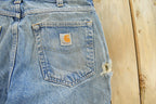 Vintage 2000s Carhartt Distressed Denim Jeans Men's 31 x 30