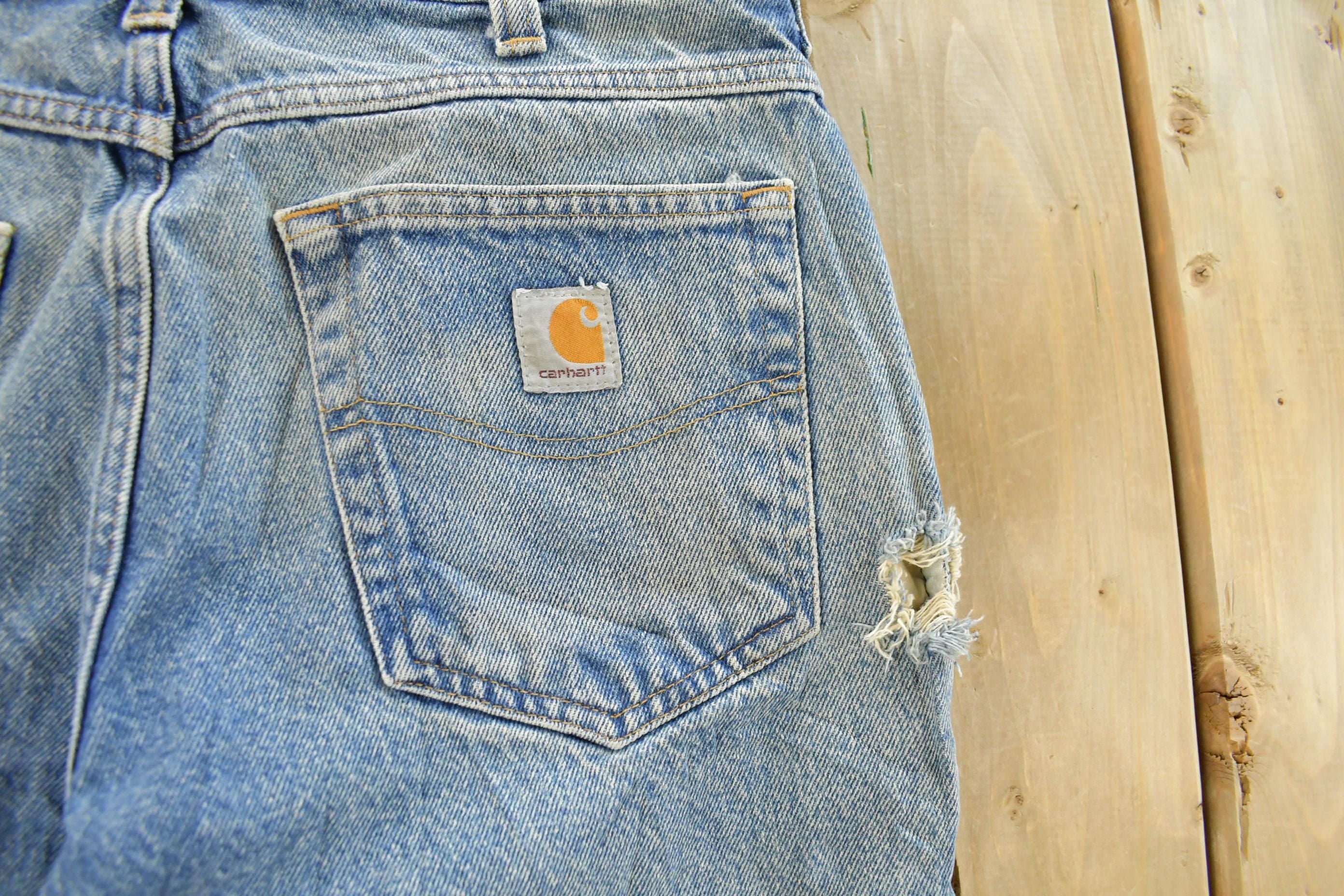 Vintage 2000s Carhartt Distressed Denim Jeans Men's 31 x 30