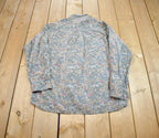 Vintage 1990s Woodhouse Menswear Abstract Design Button Up Shirt