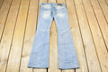 Vintage Y2K Miss Me Bedazzled Low Rise Jeans Size 26x32