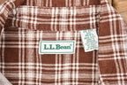 Vintage 1990s LL Bean Plaid Button Up Shirt