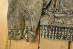 Vintage 1990s Greatland Acid Wash Denim Jacket Men's Medium