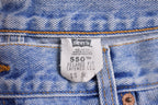 Vintage 1990s Levi's 550 Red Tab Jeans Size 31 x 29 / 90s Denim / Streetwear Fashion / Vintage Denim / Jeans / Light Wash / Vintage Levi's