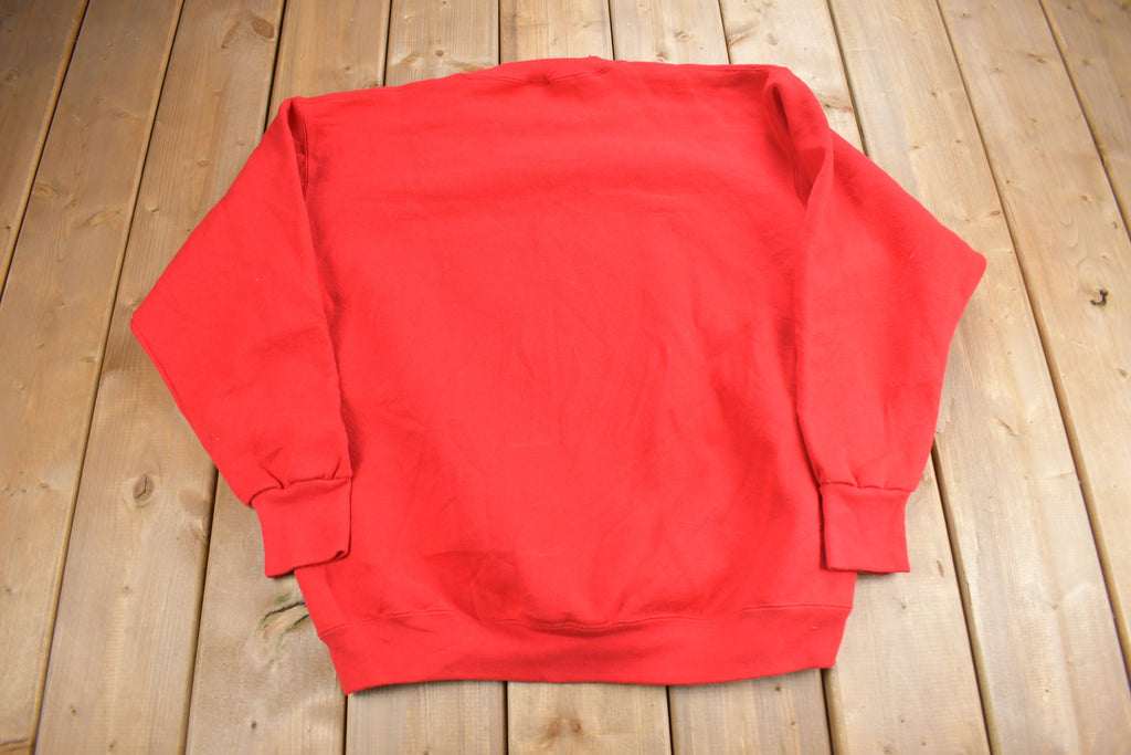 Vintage 1993 Peace On Earth Dove Graphic Crewneck Sweatshirt
