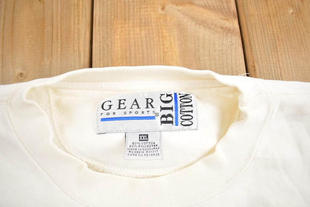 Vintage 1990s John Carroll University Embroidered Crewneck