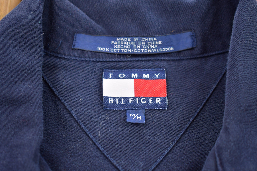 Vintage 1990s Tommy Hilfiger Blank Over Shirt