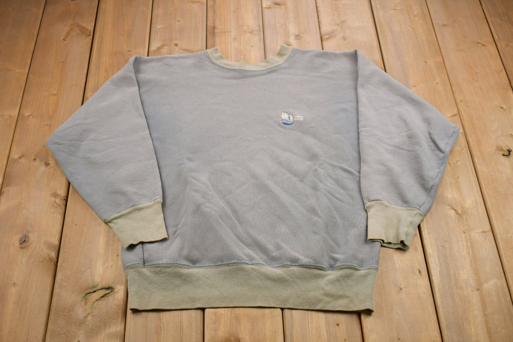 Vintage 1990s Carlyle Timber Ridge Embroidered Crewneck Sweatshirt